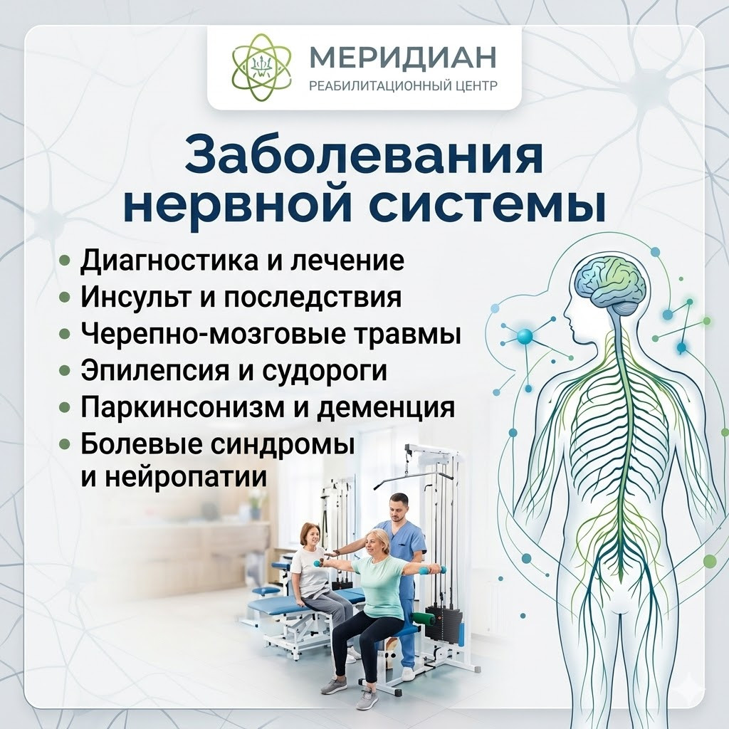 Реабилитация при неврозах в Краснодаре Реабилитация при неврозах в центре Меридиан