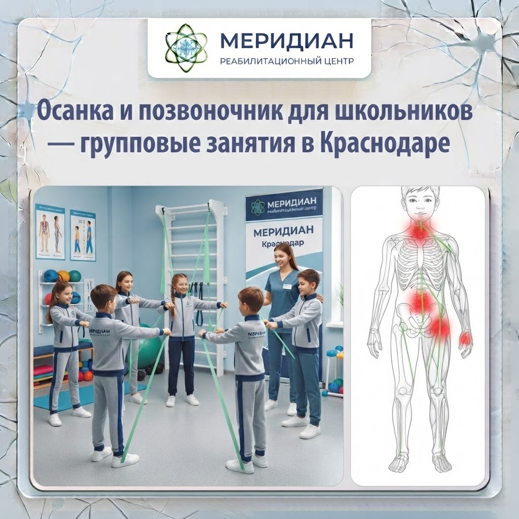 Коррекция осанки школьники — центр Меридиан, Краснодар Осанка и позвоночник для школьников групповые занятия Краснодар — центр Меридиан